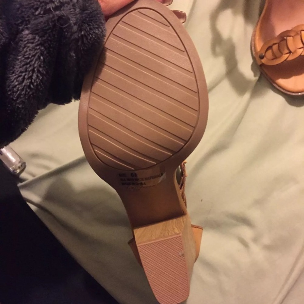 Brown heels
